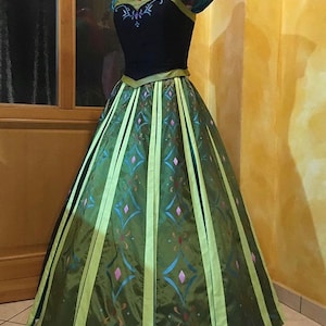 Anna Frozen Disney costume cosplay coronation image 5