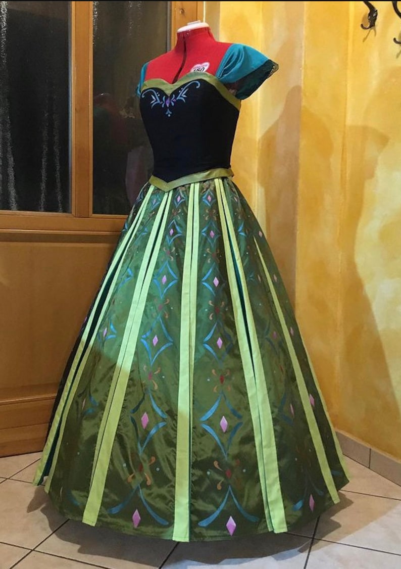 Anna Frozen Disney costume cosplay coronation image 5