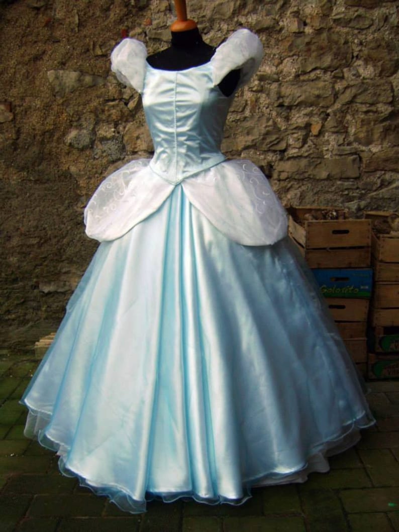 cinderella in her ball gown