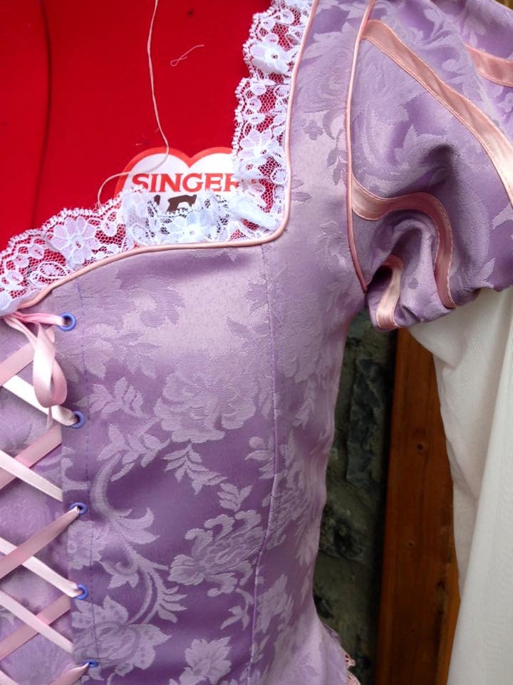 Rapunzel Tangled Disney Princess Dress Costume (full Costume or Only the  Bodice) - Etsy