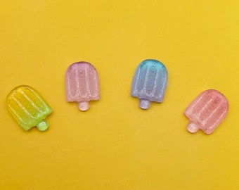 Kawaii Icecream Popsicle 3D Nail Charm (tamaño: 0.46x0.31 pulgadas)