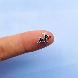 Rudolph Reindeer Nail Charm (size: 7.8mmx7.4mm)