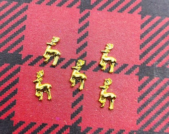 Reindeer Nail Charm (size: 9mmx5mm)