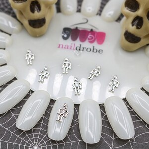 Skeleton Nail Art Charm (size: 10.8mmx5.5mm)