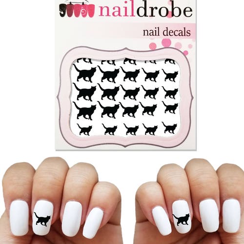 30-paw-print-nail-decals-waterslide-nail-decal-etsy