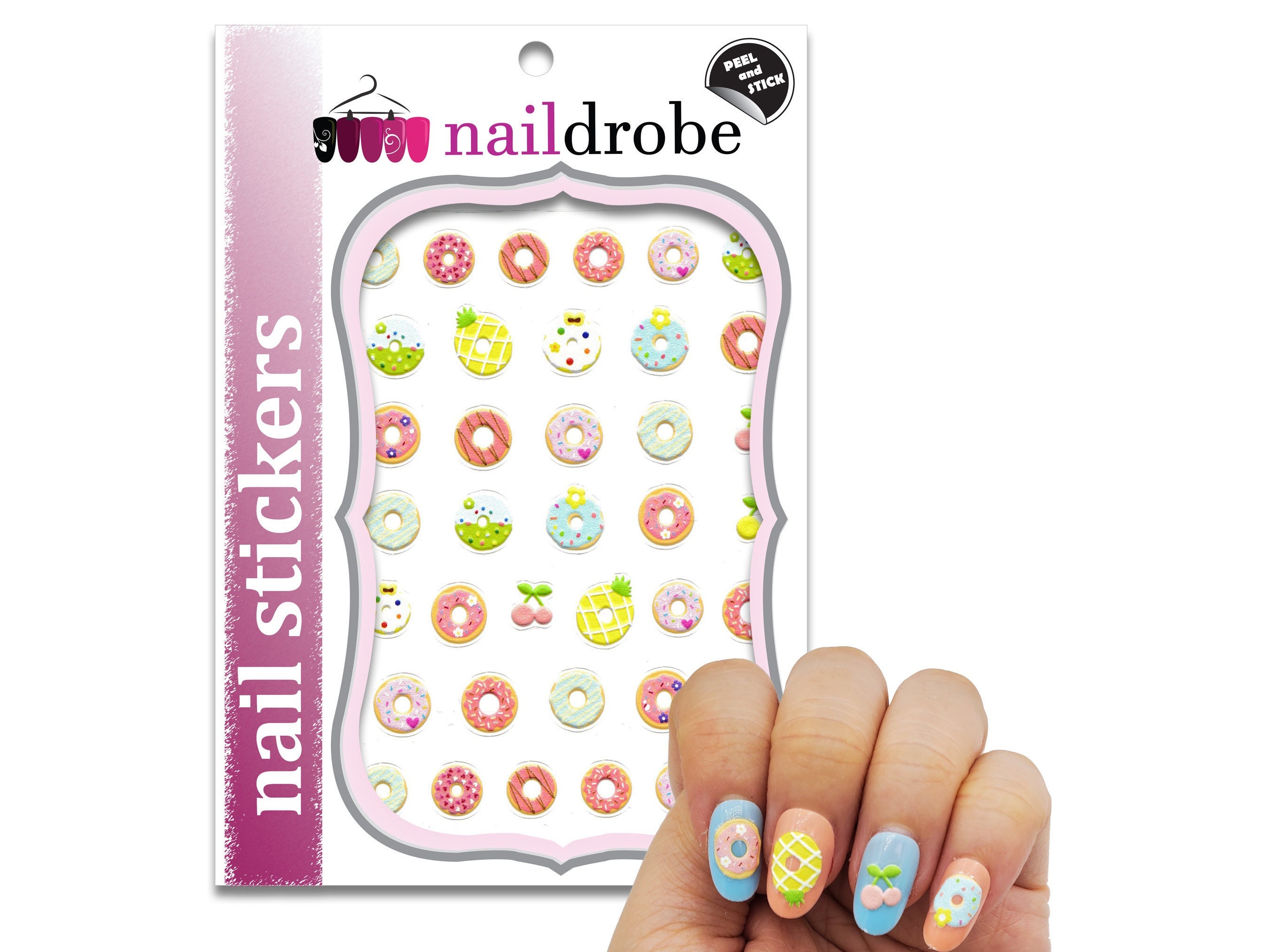 Double Side Glue Nail Sticker for Press on Nails,Waterproof Breathable  False Nail Tips Jelly Adhesive Tabs Nail GlueC - Walmart.com