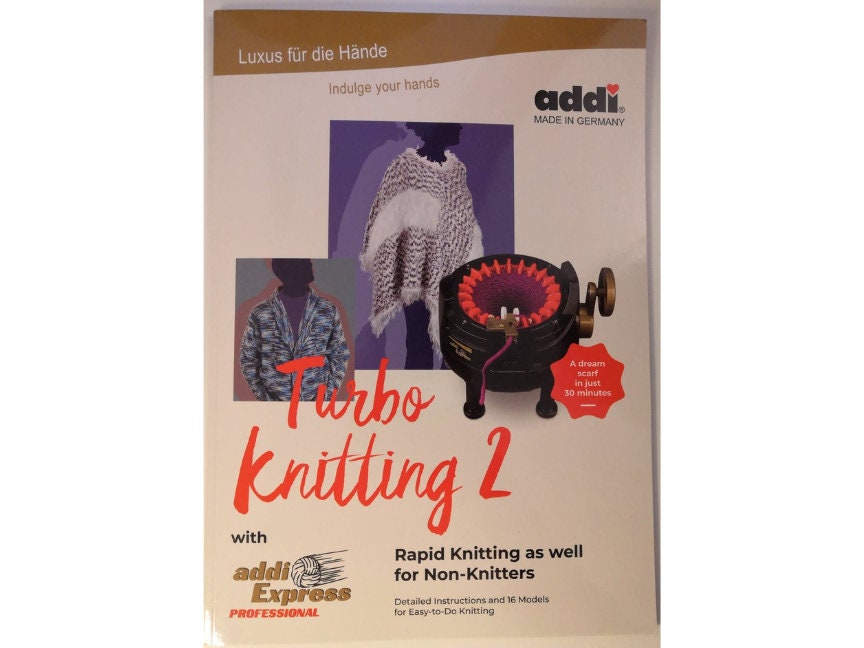 Addi Express Professional Knitting Mill 990-2 Hand Knitting Machine With 22  Needles New Version 
