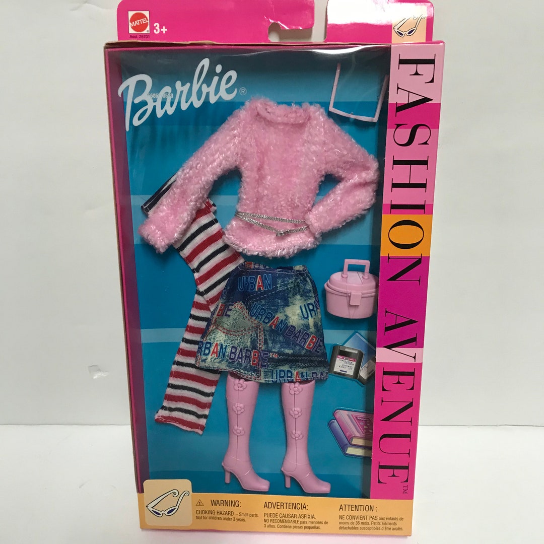 BARBIE FASHION AVENUE NRFB OUTFIT LOT 14980 52976 50437