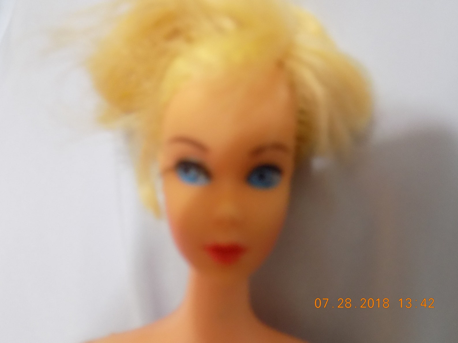 Vintage Short Hair Barbie Blonde | Etsy