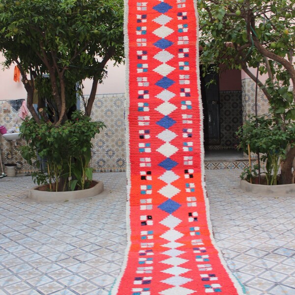 MOROCCAN RUG, Boucherouite rug, Boucherouite Boho Antique Wool Handmade Custom Vintage Wool Carpet, Beni Berber Ouarain Turkish Antique Rug,