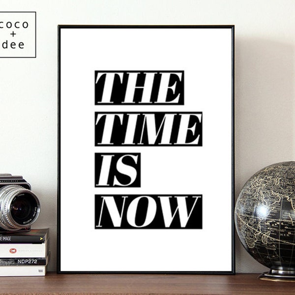 Time is Now - Etsy