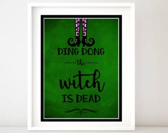 The witch is dead | Etsy