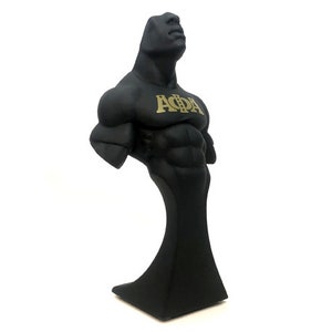 1906 Alpha Perseverance Handmade Black Greek Art Gift Statue