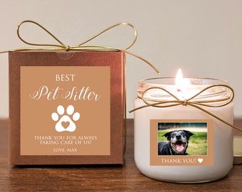 Dog Sitter Gift Gift For Groomer Pet Doctor Gift Dog Lover Gift Christmas Wine Label Vet Gift Dog Groomer Gift Gift for Pet Lover