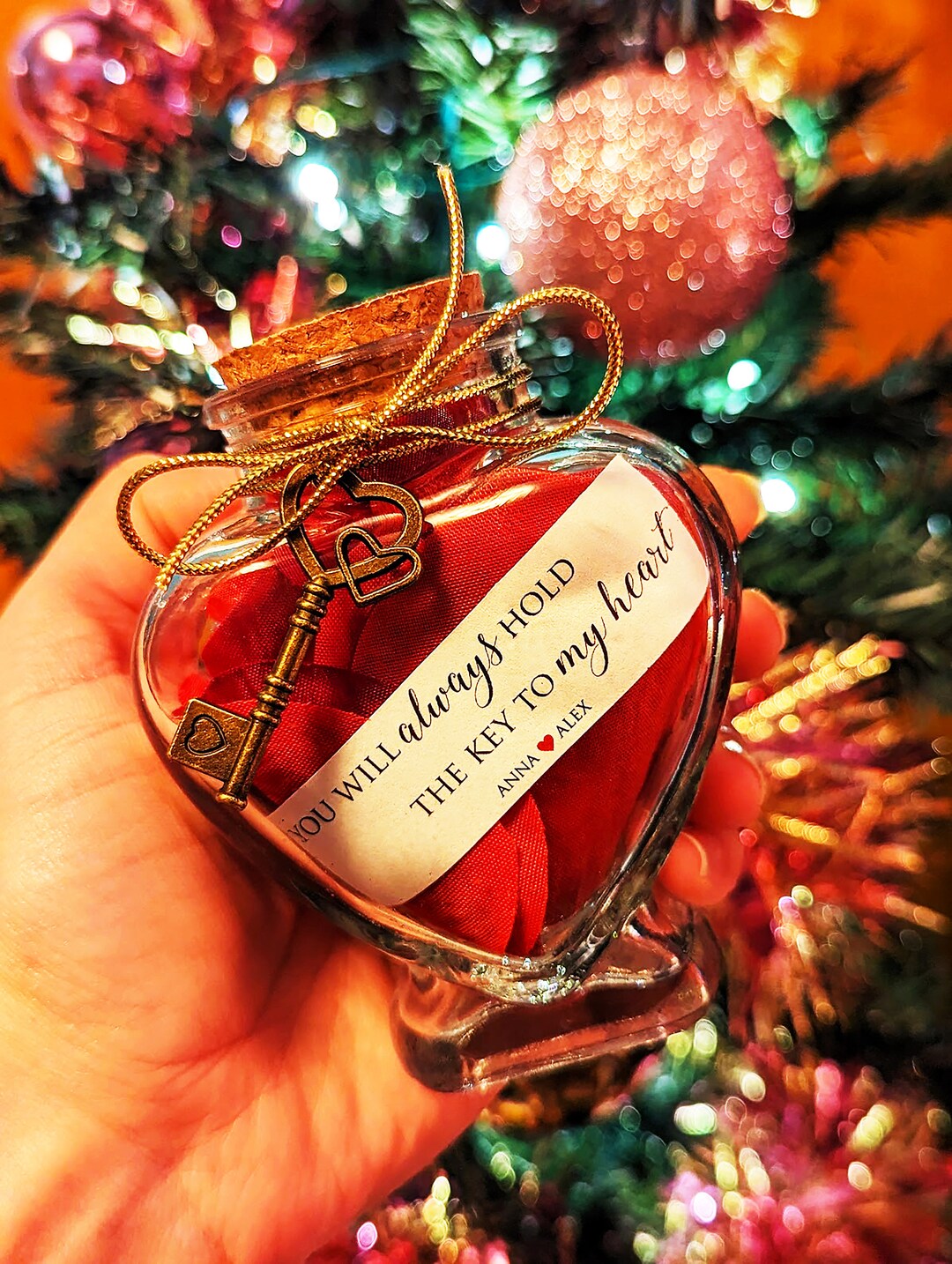 Valentine Gift for Girlfriend. Message in a Bottle. Boyfriend Etsy