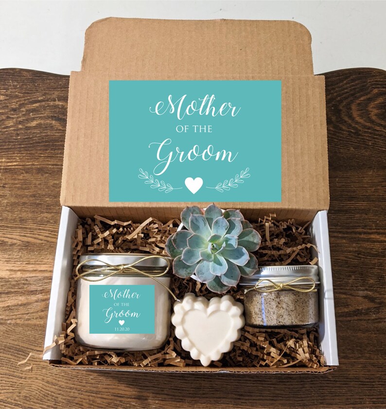Mother of the Groom Gift Box With Candle and Succulent. Etsy