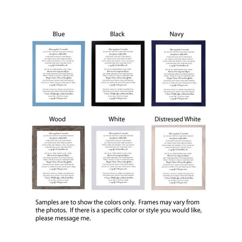 Frame for Print. 8x10. Sizes in This Listing up to 8x10 Only. Etsy