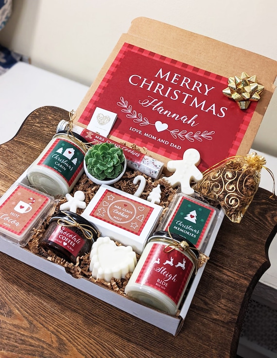 Christmas Gift for Mom: Present, Gift Box Set, Spa Gift Box, Xmas