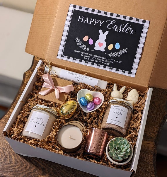 Easter Gift for Teen Personalized Gift Box. Easter Gift for Adult