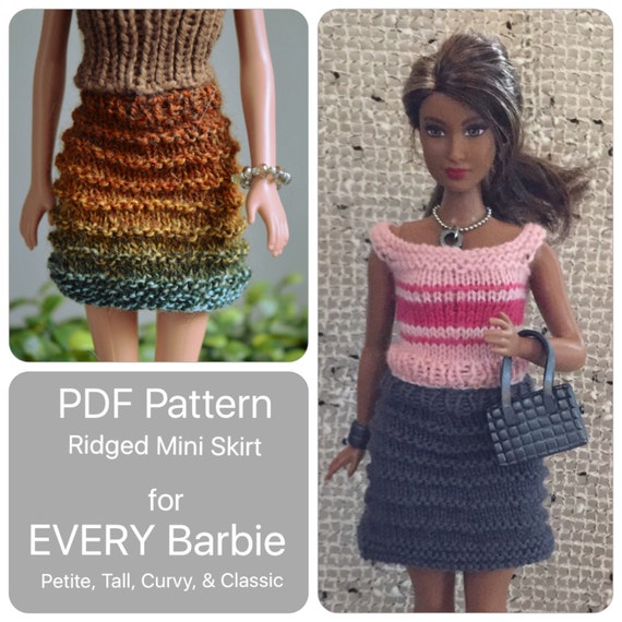barbie knitting