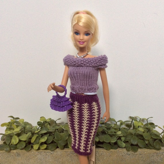 barbie knitted clothes