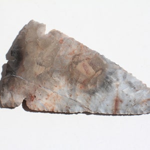 Ohio Flint Ridge Flint Knapped Pfeilspitze mit Druckflockentechniken; D.I.Y. Messerherstellung/Wire Wrapping Projekt/Brieföffner