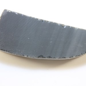 Voorgevormde en gemalen Cody-vorm Knap je eigen mes 2-7/8&quot; x 1-1/8&quot; x 5/16&quot; of maak je eigen cabochon-brandt groene obsidiaan