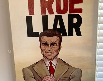 TRUE LIAR Arnold Schwarzenegger Painting