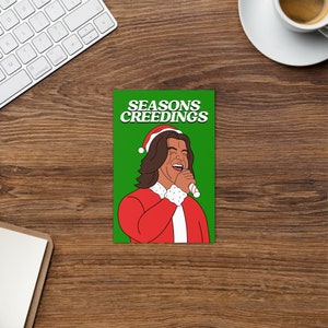 Carte pour les Fêtes Seasons Creedings