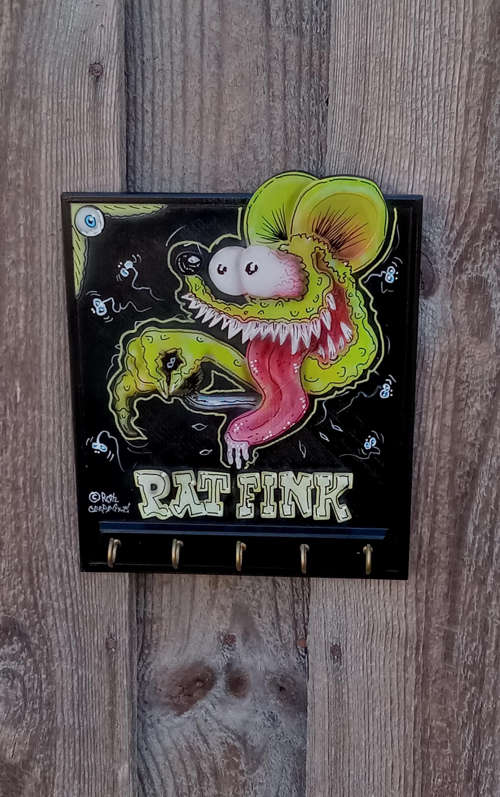 3d Print Rat Fink - Etsy