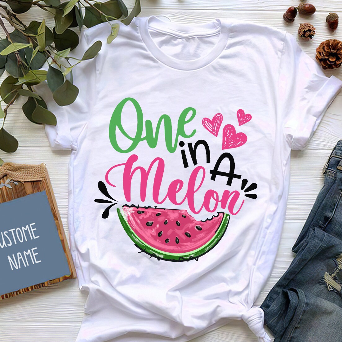 one in a melon parent shirts