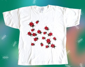 Ladybug Graphic Tee - Youth Sizes, Unisex Gildan Shirt