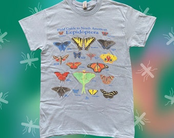 Lepidoptera Butterfly T-Shirt, Nature Conservation Tee