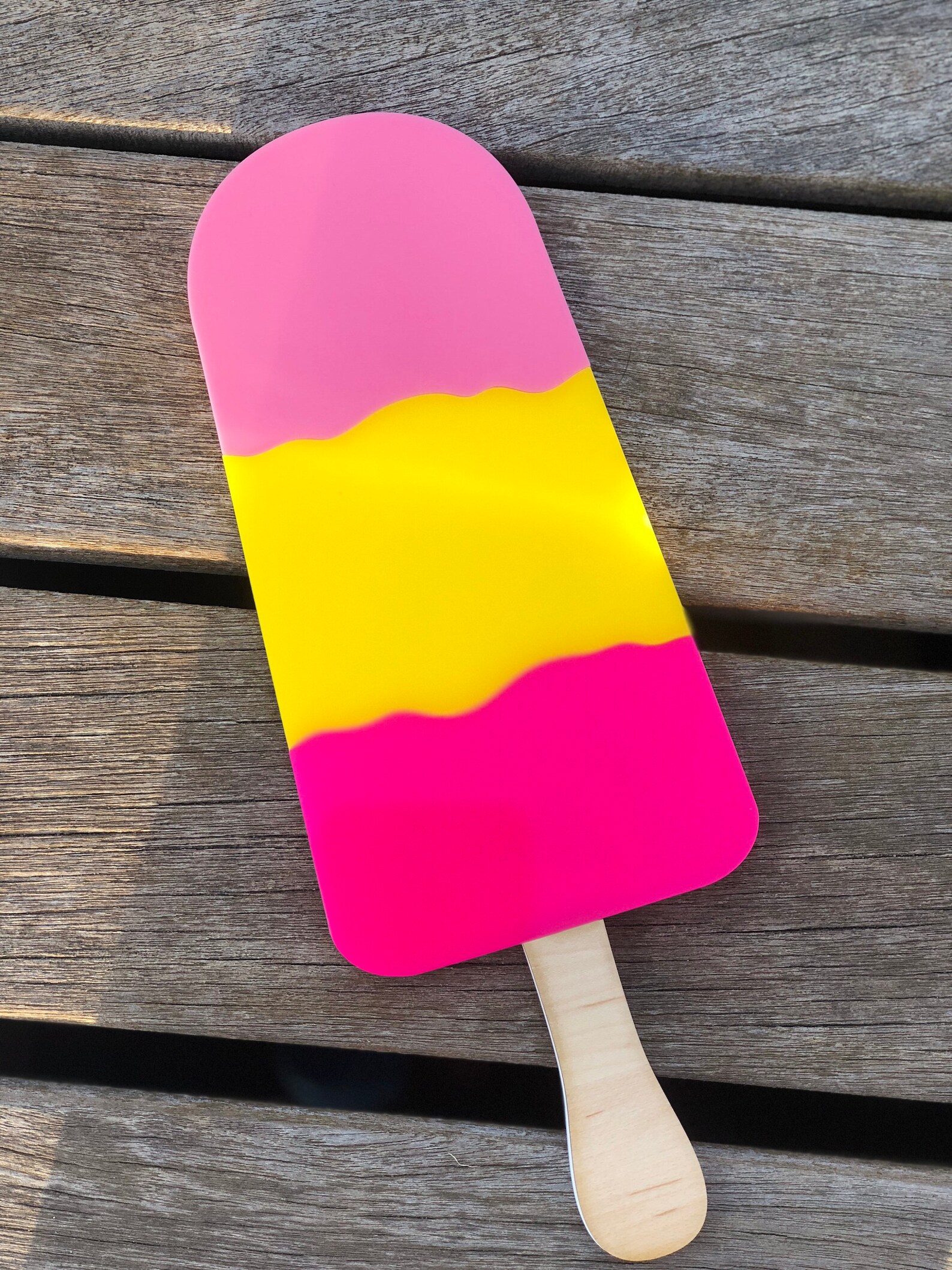 ICE CREAM Laser Cut Colourful Acrylic Wall Art Kids Room Etsy