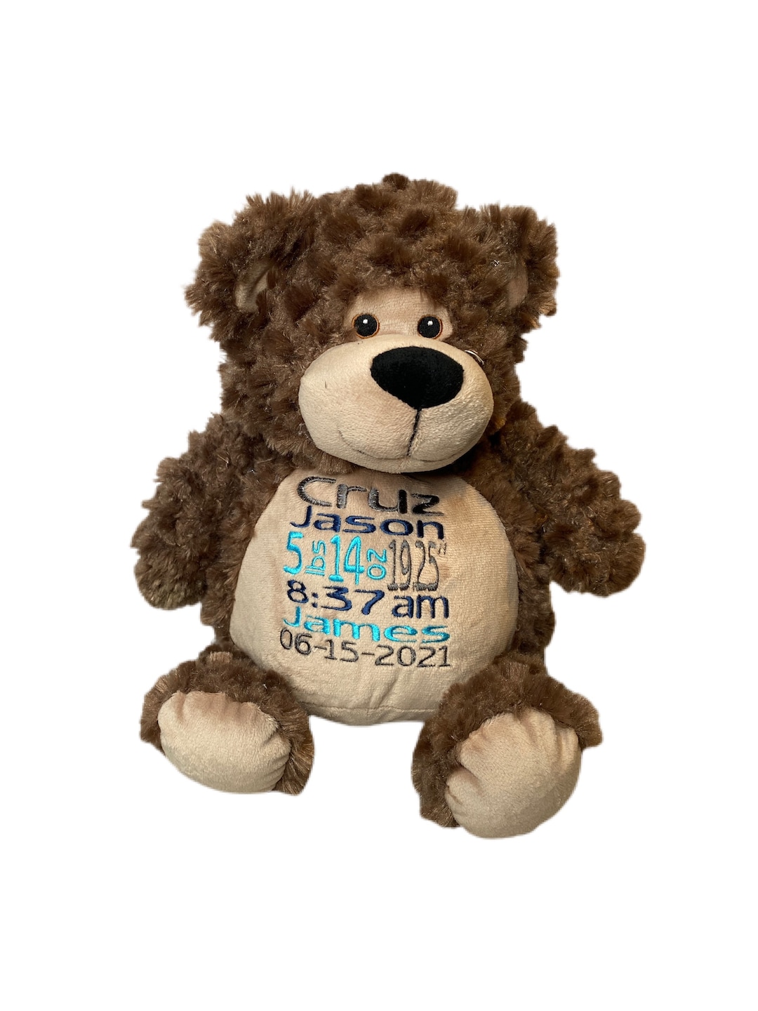 Orso Peluche Personalizzati Nascita Orso, Orso Bruno, Regalo