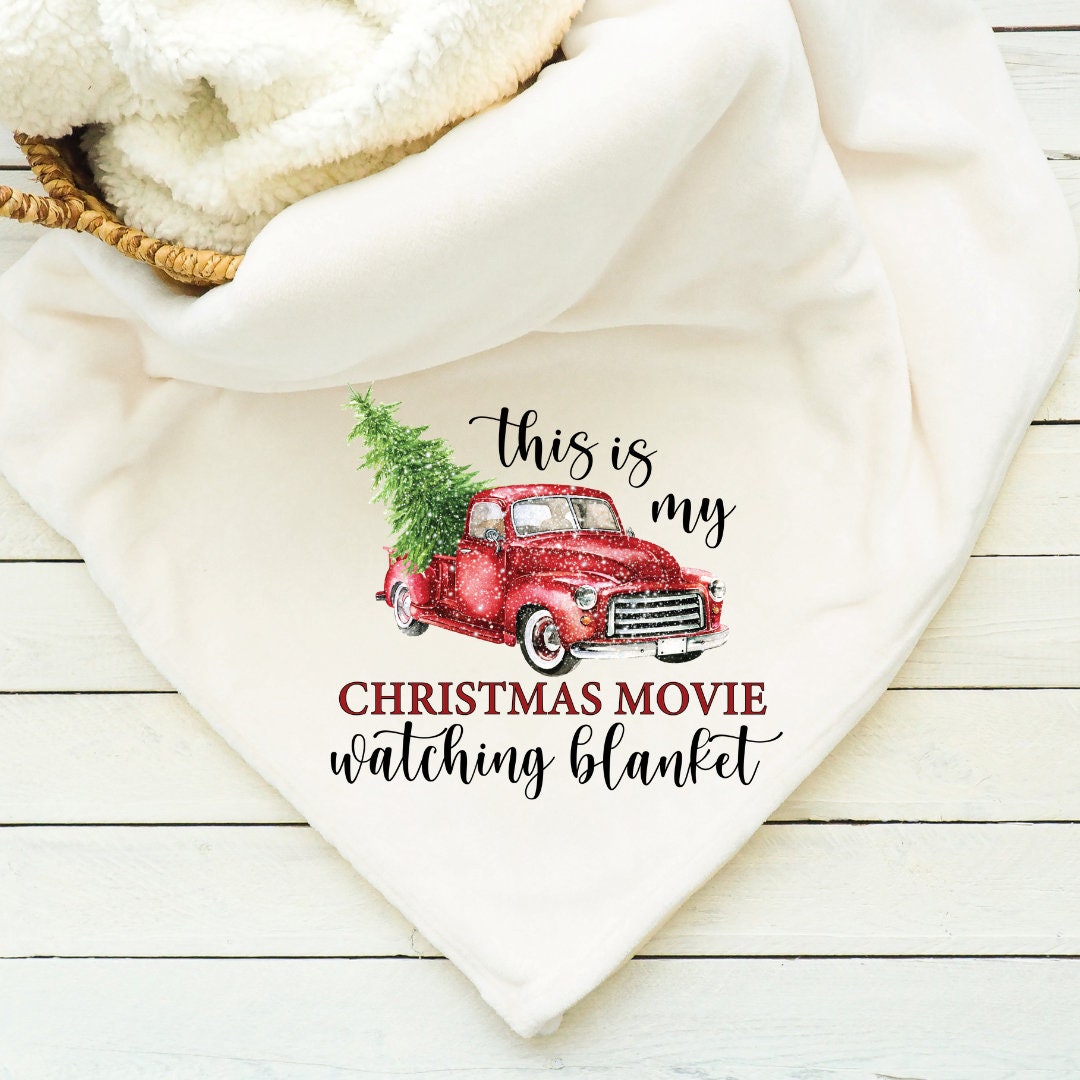 This is My Christmas Movie Watching Blanket, Super Soft Blanket
