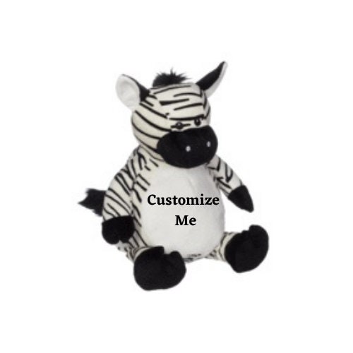 Zebra Stuffed Animal - Etsy