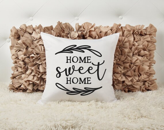 Home Sweet Home Home Country Living Baby Gift Accent Pillow Personalized Gift Personalized Pillow Custom Home Decor Etsy Canada