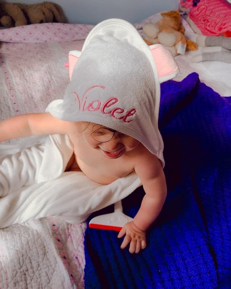 Personalized, Hooded Towel, Hooded Baby Towel, Bamboo Hooded Towel