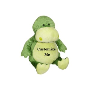 Dinosaur, Personalized Baby Gift, Personalized Stuffed Animal, Birth Stats, Embroidered, Birth Announcement, Baby Shower Gift, Moose