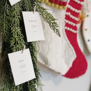 3x4 CHRISTmas Advent Calendar{Bible & BofM version}