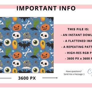 boys halloween seamless pattern with fun boy inspired halloween elements like bats, eyeballs, skulls, zombies and more. Perfect halloween digital paper for all your crafting needs. Fun blue background and drawn halloween png elements.