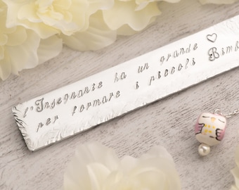 metal bookmark for personalized Teacher retirement