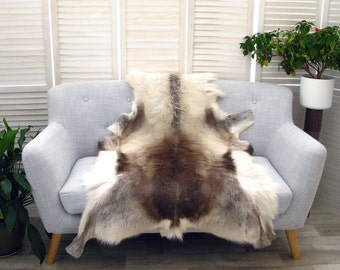 XXXL スカンジナビア産トナカイ皮 北欧産トナカイ皮 フィンランド産