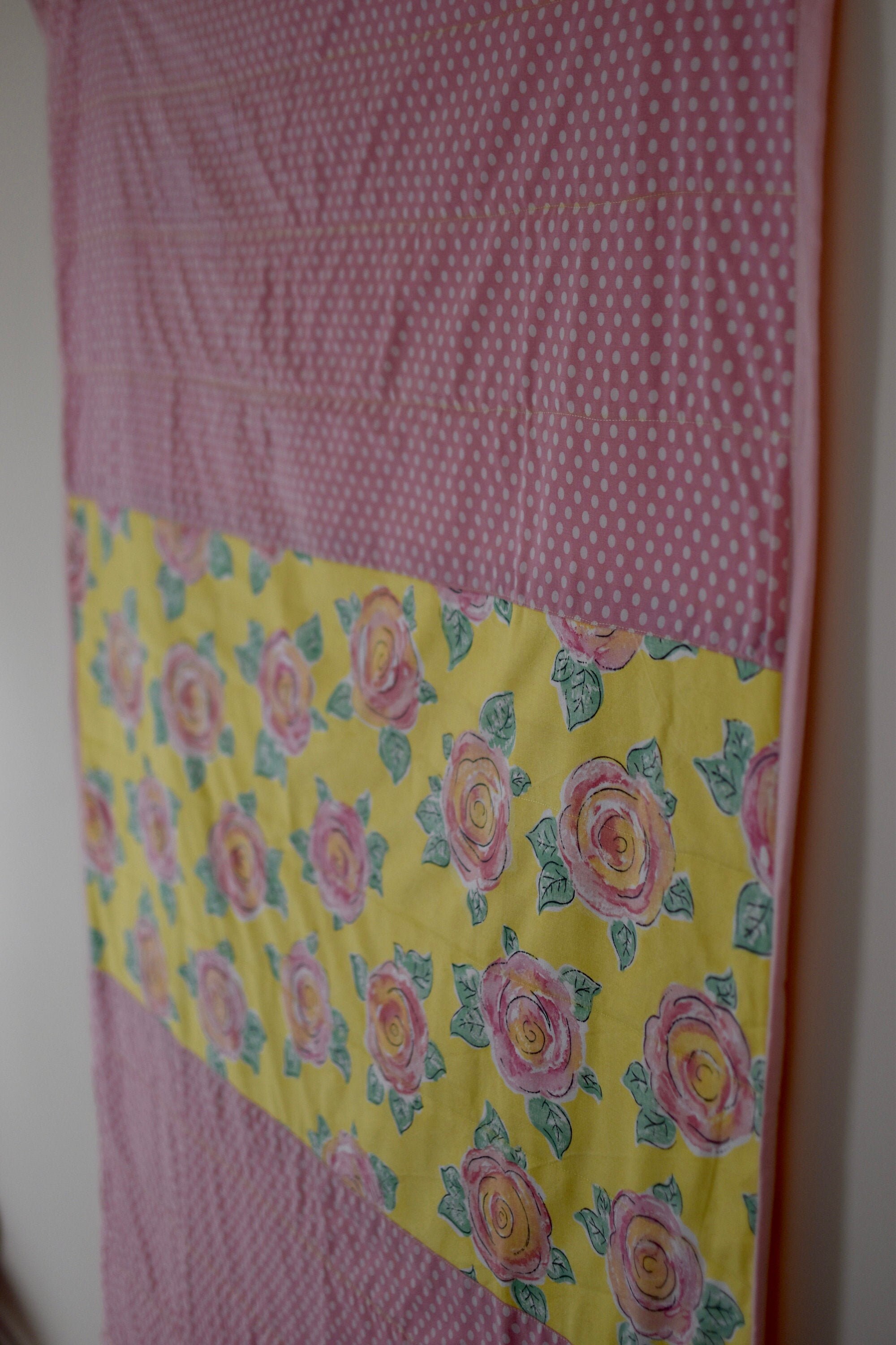 Handmade bamboo whole cloth quilts Etsy