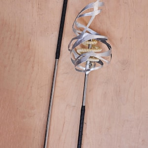Collapsible lyco fire torch, mage staff