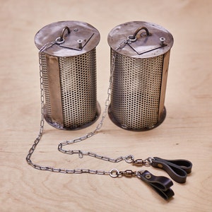 Sparkle poi, sparkle cages, charcoal cages