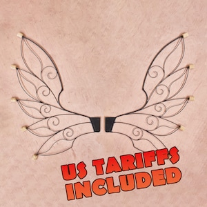 Medium Fire Wings, Flow Art, Performance Costume