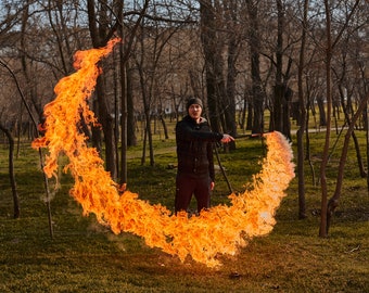 Antorcha de licopodio, antorcha de licopodio, varita de licopodio