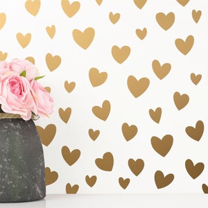 Heart Wall Decals - Nursery Wall Decals, Removable Wall Stickers, Kids ...